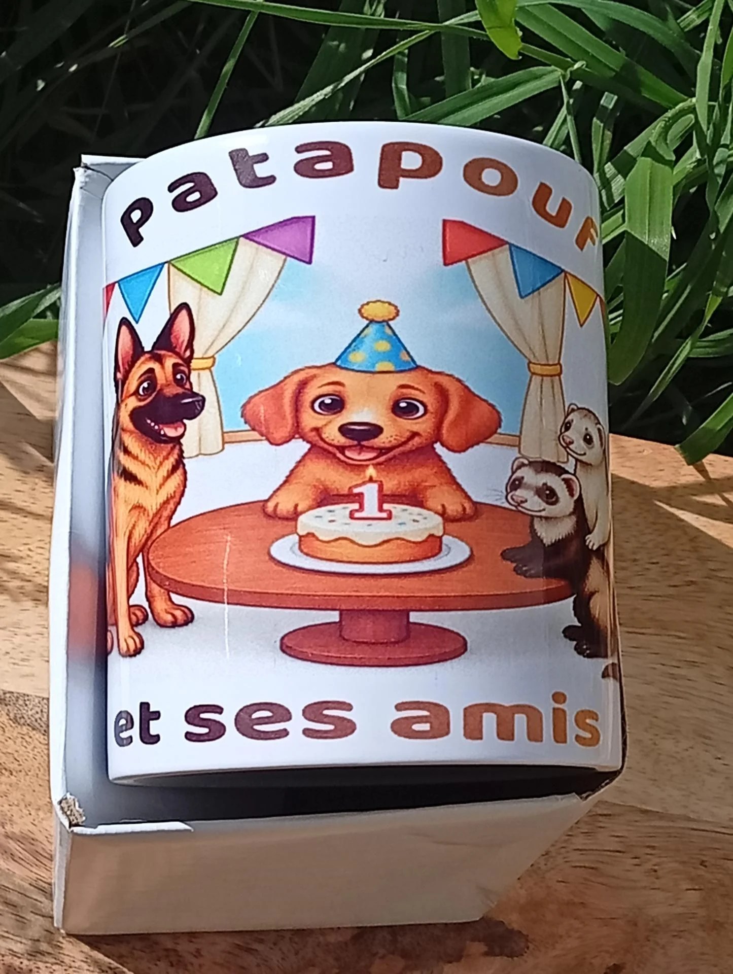 Mug Patapouf et ses amis — 1 an de Patapouf
